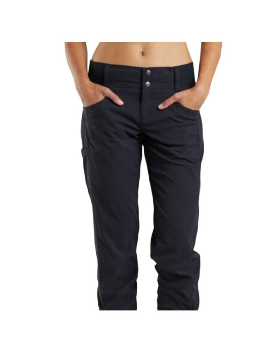 Title Nine Women's 8 Nylon Clamber Pants Green * - Picture 12 of 17